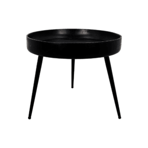 Bijzettafel Ventura - 50x50 cm - zwart - Bijzettafel Ventura - 50x50 cm - zwart -