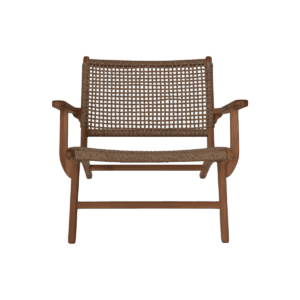 HSM Collectie-Tuinstoel Rio Met Armleuning KD-80x80x67-Natuur/Naturaal-Teak/Bananenblad - HSM Collectie-Tuinstoel Rio Met Armleuning KD-80x80x67-Natuur/Naturaal-Teak/Bananenblad -