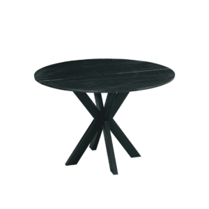 Eettafel Rond Marmer - ø90x77 - Zwart - Marmer/metaal - Eettafel Rond Marmer - ø90x77 - Zwart - Marmer/metaal -