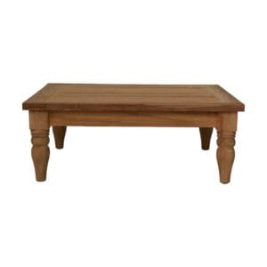 Bahama Salontafel - 80x80x30 - Natuurlijk - teakhout - Bahama Salontafel - 80x80x30 - Natuurlijk - teakhout -