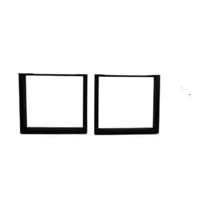 Eettafel U-poten – 80x10x72 – Zwart – Metaal