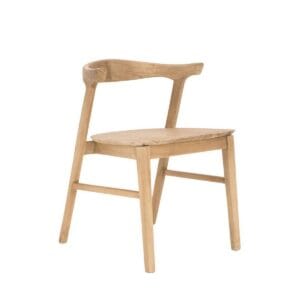 HSM collectie-eetkamerstoel Flow-53x59x73-natuur-eiken - HSM collectie-eetkamerstoel Flow-53x59x73-natuur-eiken -