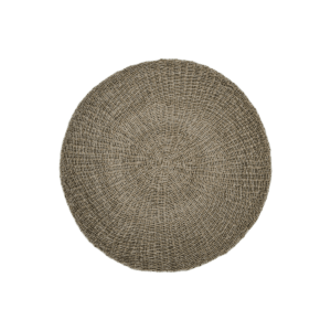 Vloerkleed – ø120 cm – raffia/zeegras – naturel