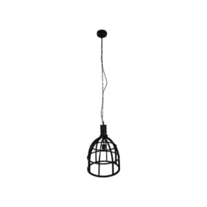 Hanglamp - ø40x50 - zwart - metaal - Hanglamp - ø40x50 - zwart - metaal -