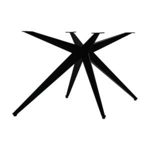 TafelonderstelAngle - 180x80x72 - zwart gepoedercoat - metaal - TafelonderstelAngle - 180x80x72 - zwart gepoedercoat - metaal -