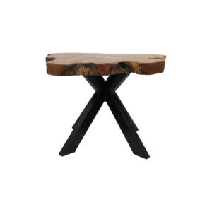 Salontafel Victoria - laag - teak/ijzer - Salontafel Victoria - laag - teak/ijzer -