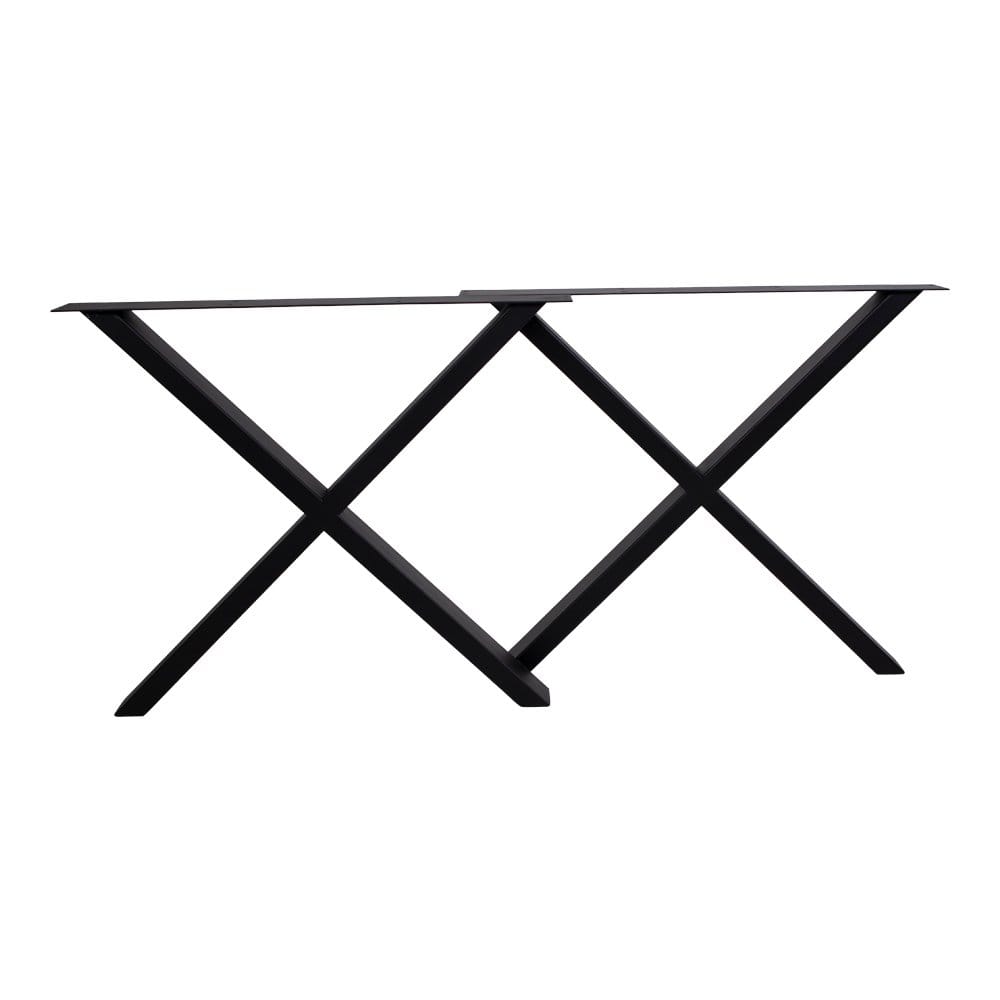 Nimes Poten voor eettafel - Poten voor eettafel met poedercoating in zwart Design X