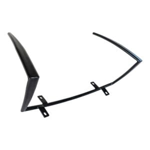 Monaco Armsteun – Armsteun in metaal voor Monaco eettafelstoel, zwart – Set van 2