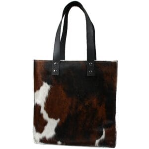 Handtas van koeienhuid - Driekleur - Handtas van koeienhuid - Driekleur -
